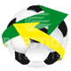 Fussball-Brasilien-Pfeile