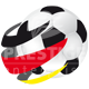 Fussball-Deutschland-Farben